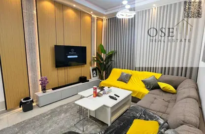 Apartment - 1 Bedroom - 2 Bathrooms for sale in Tower C1 - Ajman Pearl Towers - Ajman Downtown - Ajman