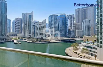 Apartment - 1 Bedroom - 2 Bathrooms for rent in Sanibel Tower - Park Island - Dubai Marina - Dubai