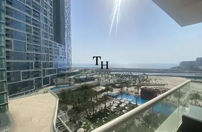 Apartment - 2 Bedrooms - 4 Bathrooms for rent in DoubleTree by Hilton Dubai Jumeirah Beach - Al Bateen Residences - Jumeirah Beach Residence - Dubai