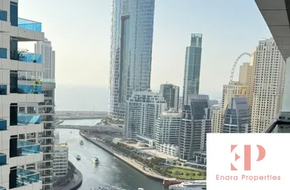 Apartment - 1 Bedroom - 2 Bathrooms for sale in Escan Tower - Dubai Marina - Dubai