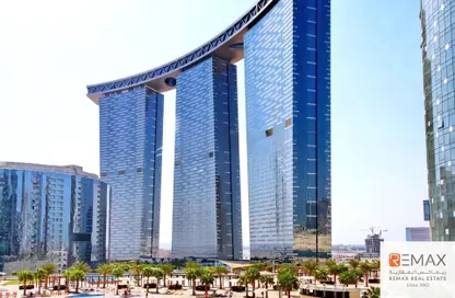Apartment - 1 Bedroom - 2 Bathrooms for rent in The Gate Tower 3 - Shams Abu Dhabi - Al Reem Island - Abu Dhabi