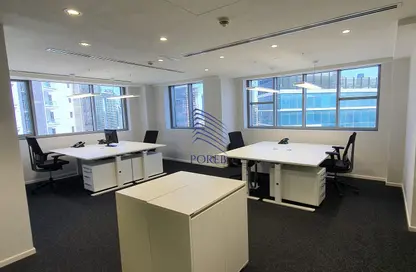 Office Space - Studio - 1 Bathroom for rent in Executive Tower D (Aspect Tower) - Executive Towers - Business Bay - Dubai