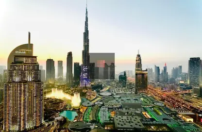 شقة - 2 غرف نوم - 3 حمامات للايجار في العنوان رزيدنس فاونتن فيوز  2 - العنوان رزيدنس فاونتن فيوز - وسط مدينة دبي - دبي