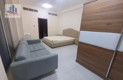 Room / Bedroom image for: Apartment - 1 Bathroom for rent in New Al Taawun Road - Al Taawun - Sharjah, Image 1