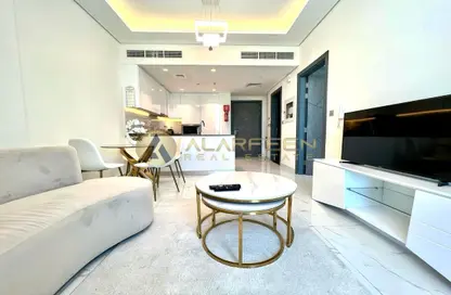Living / Dining Room image for: Apartment - 1 Bedroom - 2 Bathrooms for rent in Samana Hills - Arjan - Dubai, Image 1