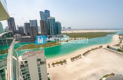 Apartment - 2 Bedrooms - 3 Bathrooms for sale in Beach Towers - Shams Abu Dhabi - Al Reem Island - Abu Dhabi