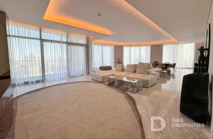 Penthouse - 4 Bedrooms - 6 Bathrooms for rent in IL Primo - Opera District - Downtown Dubai - Dubai