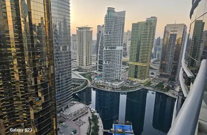 شقة - غرفة نوم - 2 حمامات للايجار في برج كونكورد - (JLT) مجمع H - أبراج بحيرة الجميرا - دبي