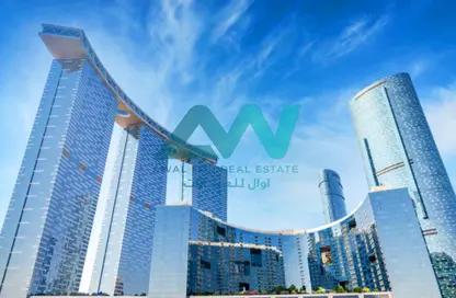 Apartment - 1 Bedroom - 2 Bathrooms for rent in The Gate Tower 3 - Shams Abu Dhabi - Al Reem Island - Abu Dhabi