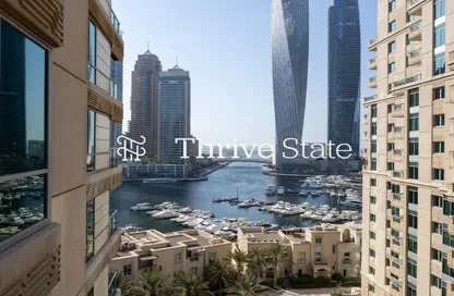 Apartment - 2 Bedrooms - 2 Bathrooms for rent in Al Yass Tower - Emaar 6 Towers - Dubai Marina - Dubai