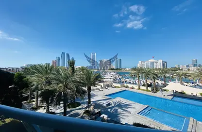 Pool image for: Apartment - 2 Bedrooms - 3 Bathrooms for rent in Al Marasy - Al Bateen - Abu Dhabi, Image 1