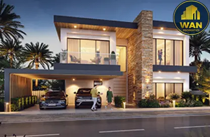 Townhouse - 3 Bedrooms - 4 Bathrooms for sale in Costa Brava 1 - Costa Brava at DAMAC Lagoons - Damac Lagoons - Dubai