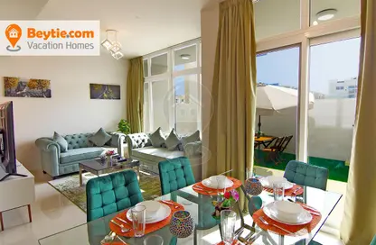 Living / Dining Room image for: Villa - 3 Bedrooms - 3 Bathrooms for rent in Avencia 2 - Damac Hills 2 - Dubai, Image 1