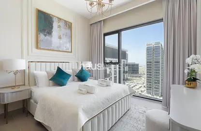 Room / Bedroom image for: Apartment - 1 Bedroom - 1 Bathroom for rent in Park Ridge Tower C - Park Ridge - Dubai Hills Estate - Dubai, Image 1