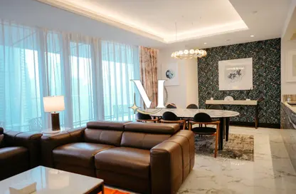 شقة - 3 غرف نوم - 4 حمامات للايجار في 1 فندق العنوان-سكاي فيو - أبراج العنوان سكاي فيو - دبي وسط المدينة - دبي