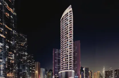 Apartment - 1 Bedroom - 2 Bathrooms for sale in Tower C1 - Ajman Pearl Towers - Ajman Downtown - Ajman