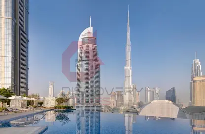 Pool image for: Apartment - 2 Bedrooms - 3 Bathrooms for rent in The Address Residence Fountain Views 1 - The Address Residence Fountain Views - Downtown Dubai - Dubai, Image 1