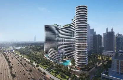 Apartment - 1 Bedroom - 2 Bathrooms for sale in Binghatti Aquarise - Business Bay - Dubai