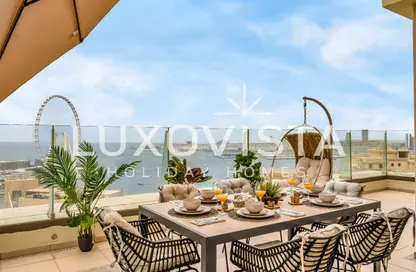 Apartment - 2 Bedrooms - 3 Bathrooms for rent in Shams 1 - Shams - Jumeirah Beach Residence - Dubai