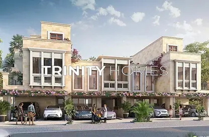 Outdoor Building image for: Townhouse - 4 Bedrooms - 3 Bathrooms for sale in Malta - Damac Lagoons - Dubai, Image 1