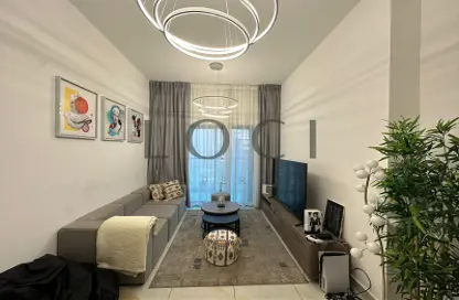 صورة لـ غرفة المعيشة شقة - غرفة نوم - 2 حمامات للبيع في ذا سكوير تاور - قرية الجميرا سركل - دبي ، صورة رقم 1