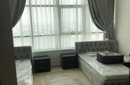 Apartment - 2 Bedrooms - 2 Bathrooms for sale in Orient Towers - Al Bustan - Ajman