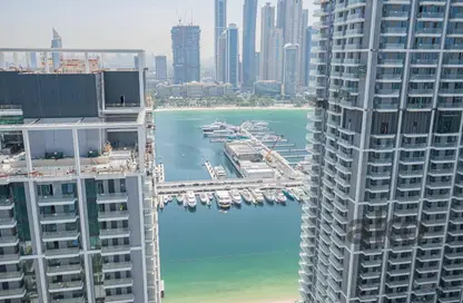 Apartment - 1 Bedroom - 1 Bathroom for rent in Grand Bleu Tower 2 - EMAAR Beachfront - Dubai Harbour - Dubai
