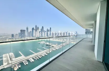 Apartment - 4 Bedrooms - 5 Bathrooms for sale in Palace Beach Residence - EMAAR Beachfront - Dubai Harbour - Dubai
