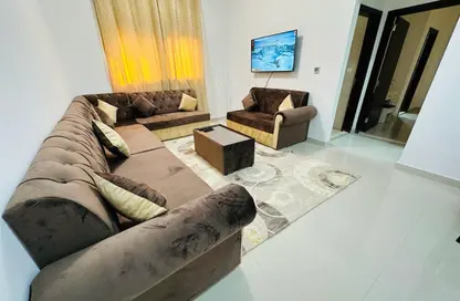 Apartment - 1 Bedroom - 2 Bathrooms for rent in Sheikh Jaber Al Sabah Street - Al Naimiya - Al Nuaimiya - Ajman