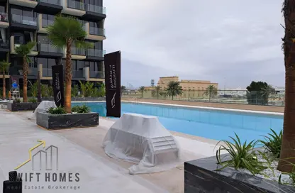Apartment - 1 Bedroom - 2 Bathrooms for rent in Binghatti Crescent - Jumeirah Village Circle - Dubai
