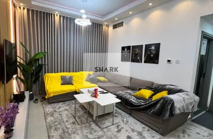 Apartment - 1 Bedroom - 2 Bathrooms for sale in Tower C1 - Ajman Pearl Towers - Ajman Downtown - Ajman