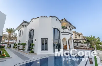 Villa - 5 Bedrooms - 6 Bathrooms for rent in Garden Homes Frond B - Garden Homes - Palm Jumeirah - Dubai