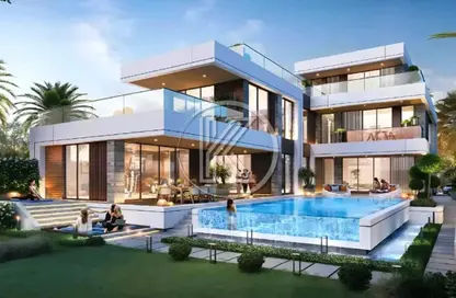 Townhouse - 4 Bedrooms - 5 Bathrooms for sale in Maldives 1 - Maldives - DAMAC Islands - Dubai Land - Dubai