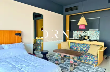 Apartment - Studio - 1 Bathroom for rent in Mama Shelter Residences - Business Bay - Dubai