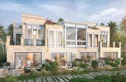 Outdoor House image for: Townhouse - 4 Bedrooms - 5 Bathrooms for sale in Portofino - Damac Lagoons - Dubai, Image 1
