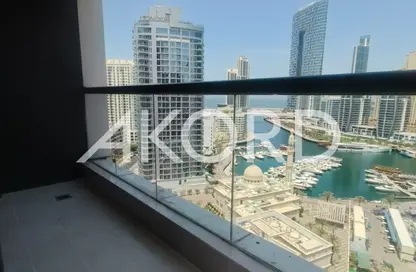 شقة - 2 غرف نوم - 2 حمامات للايجار في برج إسكان - دبي مارينا - دبي