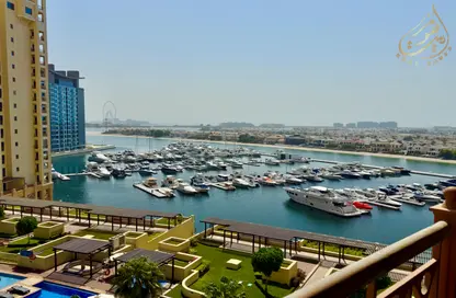 Apartment - 2 Bedrooms - 3 Bathrooms for rent in Marina Residences 2 - Marina Residences - Palm Jumeirah - Dubai