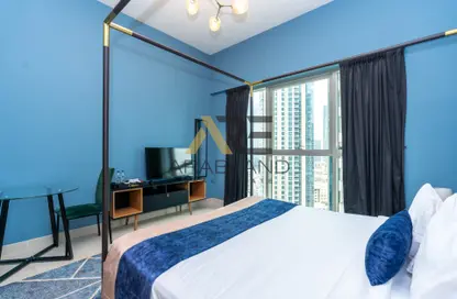 Apartment - Studio - 1 Bathroom for rent in Boulevard Central Tower 2 - Boulevard Central Towers - Downtown Dubai - Dubai