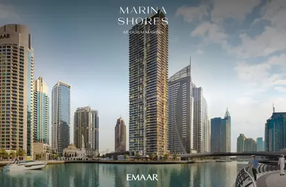 Apartment - 2 Bedrooms - 3 Bathrooms for sale in Marina Shores - Dubai Marina - Dubai