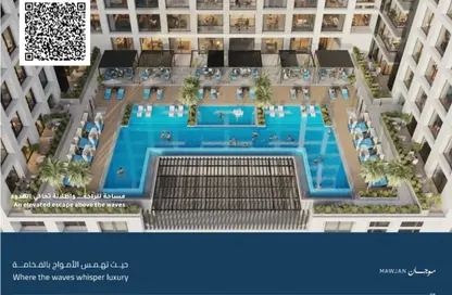 شقة - 2 غرف نوم - 4 حمامات للبيع في مساكن كورنيش عجمان - طريق كورنيش عجمان - عجمان