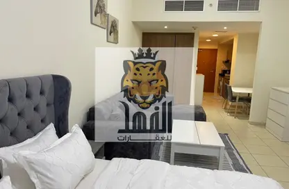 Apartment - Studio - 1 Bathroom for rent in Ajman One Tower 12 - Ajman One - Ajman Downtown - Ajman