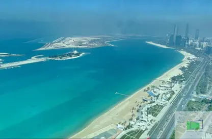 شقة - 2 غرف نوم - 3 حمامات للايجار في أبراج نيشن تاورز - شارع الكورنيش - أبوظبي