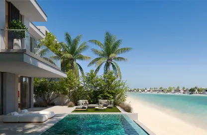 Villa - 6 Bedrooms - 7 Bathrooms for sale in Palm Jebel Ali- Frond P - Palm Jebel Ali - Dubai