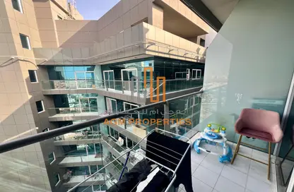 Balcony image for: Apartment - 1 Bathroom for rent in Arabian Gate - Dubai Silicon Oasis - Dubai, Image 1