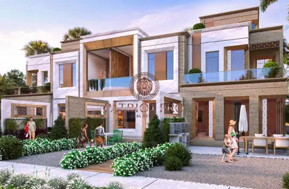 Townhouse - 4 Bedrooms - 4 Bathrooms for sale in Monte Carlo - Damac Lagoons - Dubai