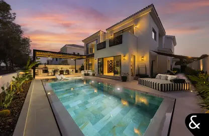 Villa - 5 Bedrooms - 6 Bathrooms for sale in Lime Tree Valley - Earth - Jumeirah Golf Estates - Dubai