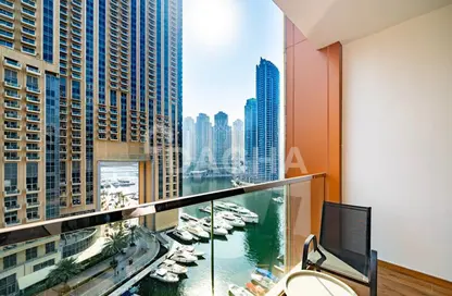 Apartment - 1 Bedroom - 1 Bathroom for rent in Dubai Marina Moon Tower - Dubai Marina - Dubai