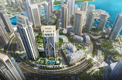 Apartment - 2 Bedrooms - 2 Bathrooms for sale in Creek Rise Tower 1 - Creek Rise - Dubai Creek Harbour (The Lagoons) - Dubai