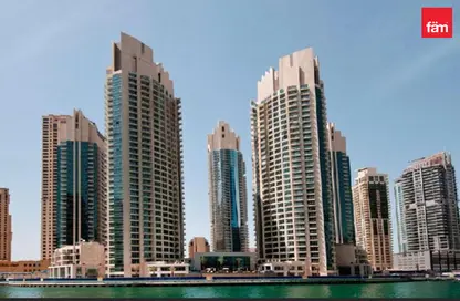 Apartment - 1 Bedroom - 1 Bathroom for rent in Blakely Tower - Park Island - Dubai Marina - Dubai