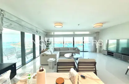 Apartment - 3 Bedrooms - 4 Bathrooms for rent in Beach Vista Tower 1 - Beach Vista - EMAAR Beachfront - Dubai Harbour - Dubai